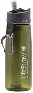 botella con filtro de agua LifeStraw Go 2